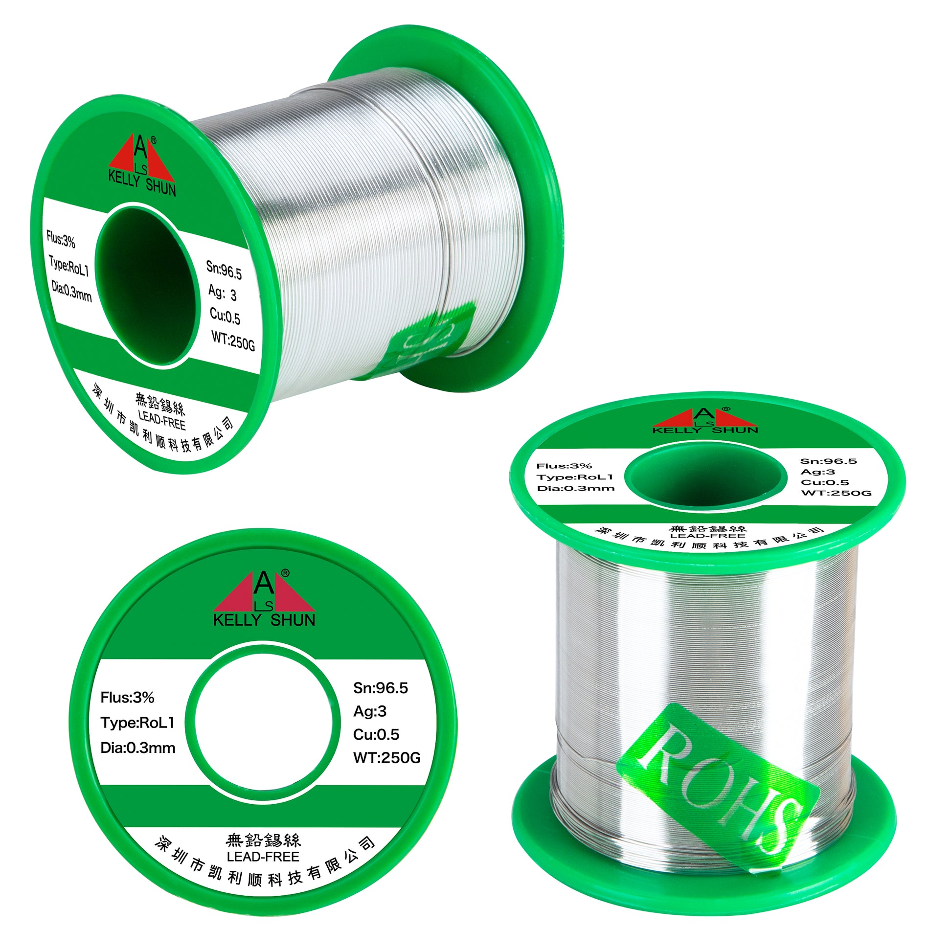 Solder Wire SAC305 (3% Flux)
