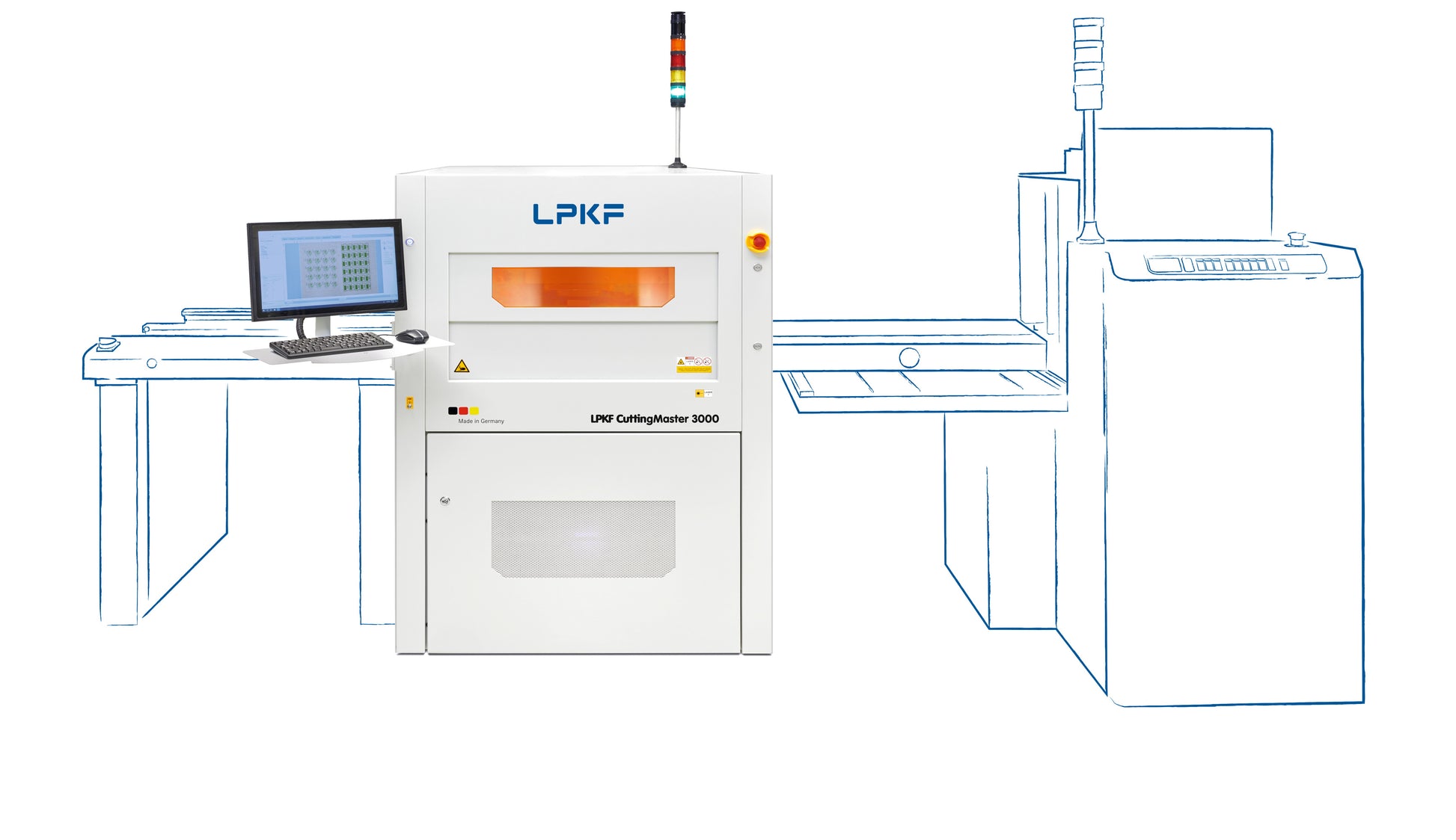 LPKF CuttingMaster 2000 Series - Laser PCB Depaneling
