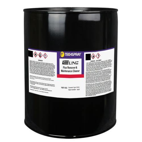 Techspray E-Line Flux Remover & Maintenance Cleaner 1621-5G 5 Gallon (19L) 