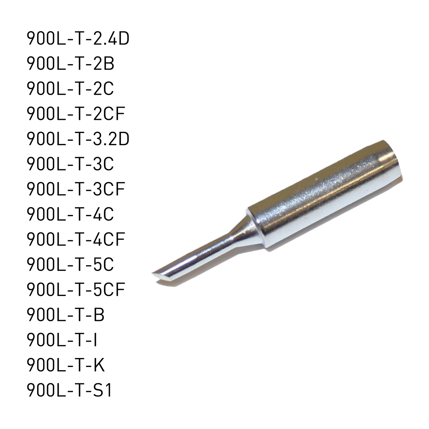 900L Series Soldering Tips