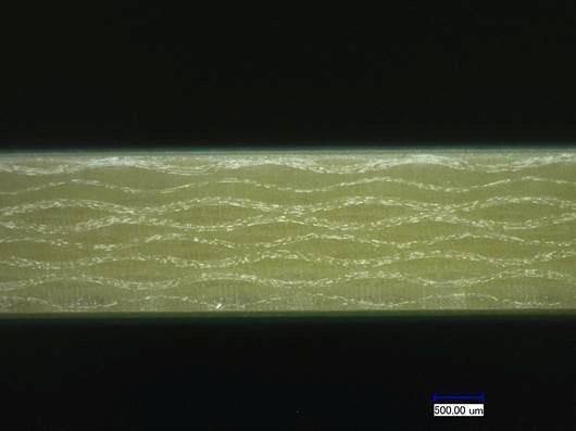 LPKF MicroLine 2000 Systems - laser clean cut example