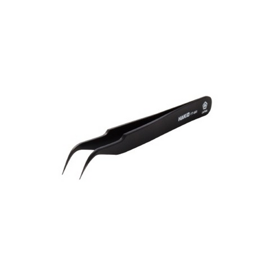 FT641-81 Precision Tweezers Bent
