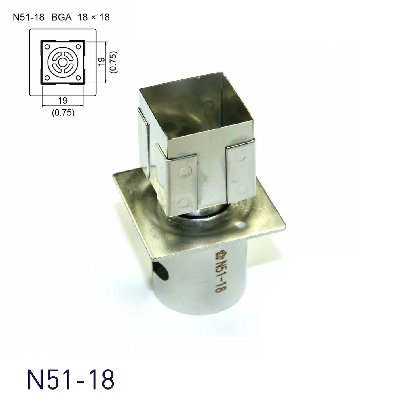 N51 BGA Nozzles
