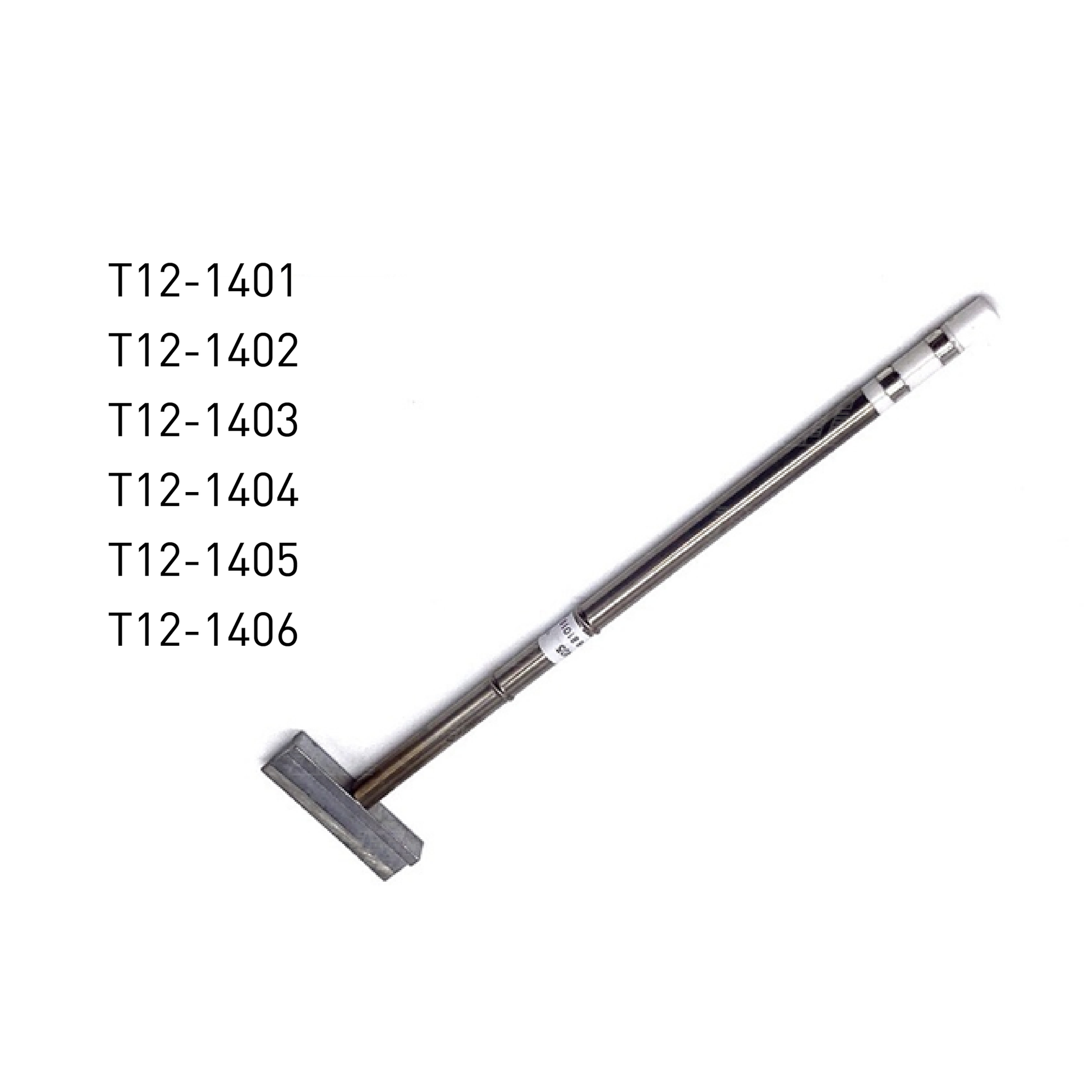 Hakko T12 Spatula Soldering Iron Tips T12-1401, T12-1402, T12-1403, T12-1404, T12-1405, T12-1406