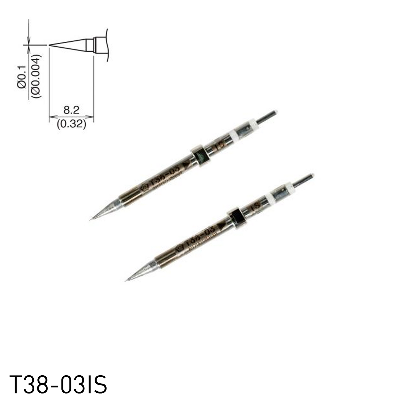 Hakko soldering iron tip T38-03IS hot tweezers