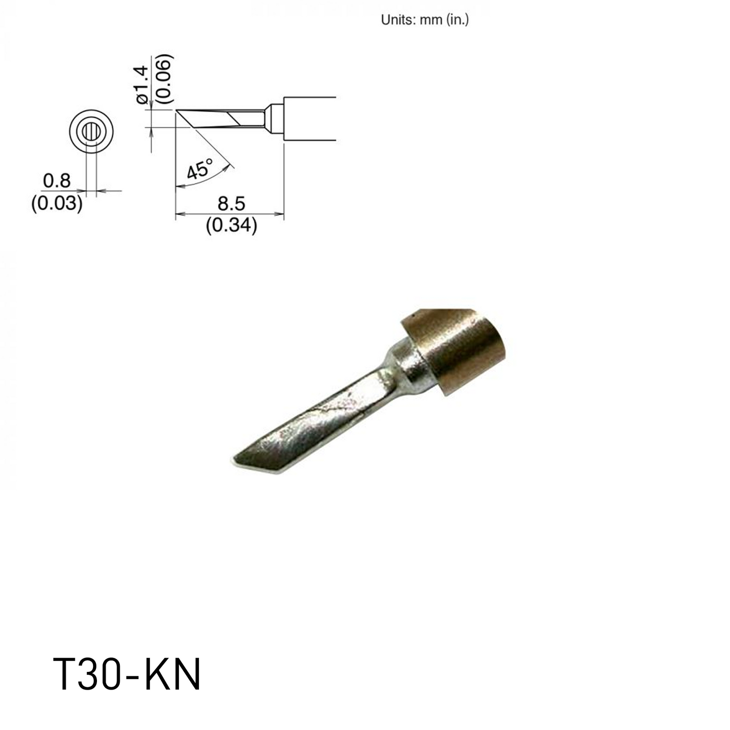 T30 Series Soldering Tips