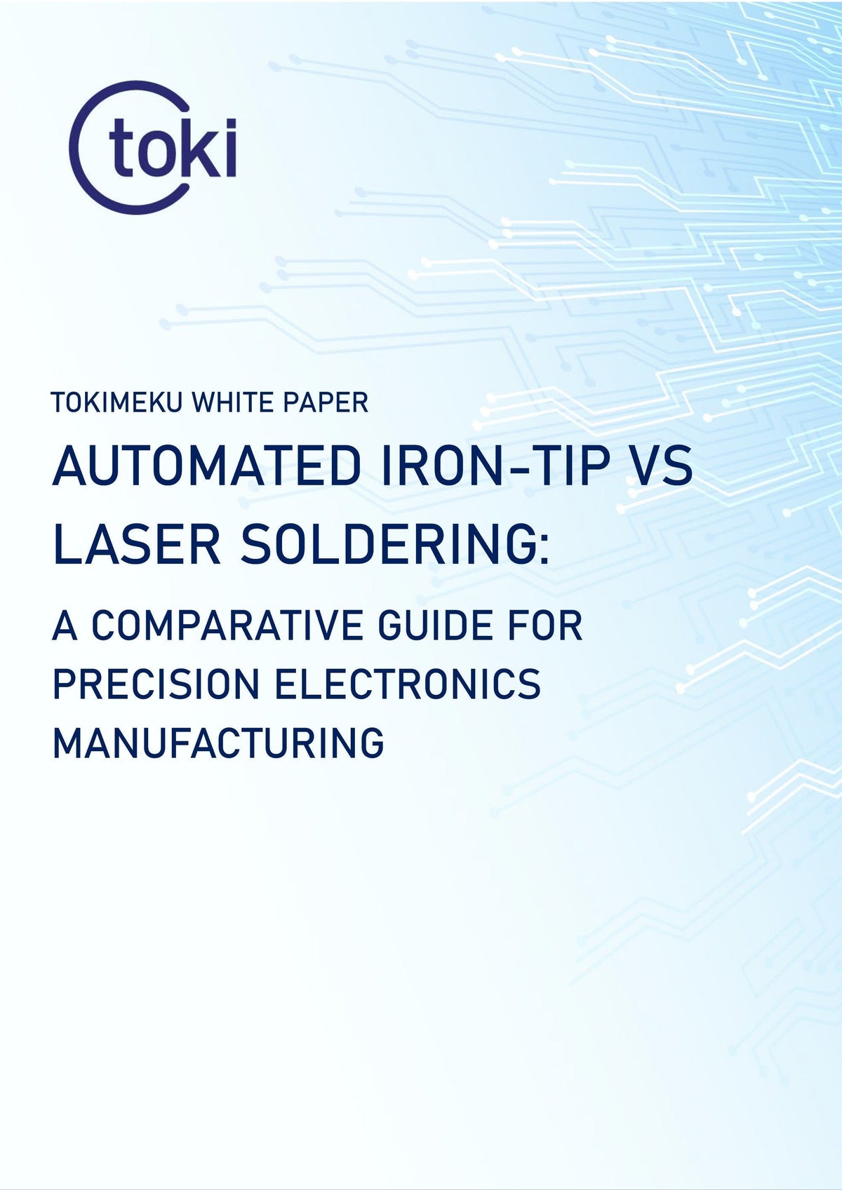 Automated Iron-Tip vs. Laser Soldering: A Comparative Guide for Precision Electronics Manufacturing