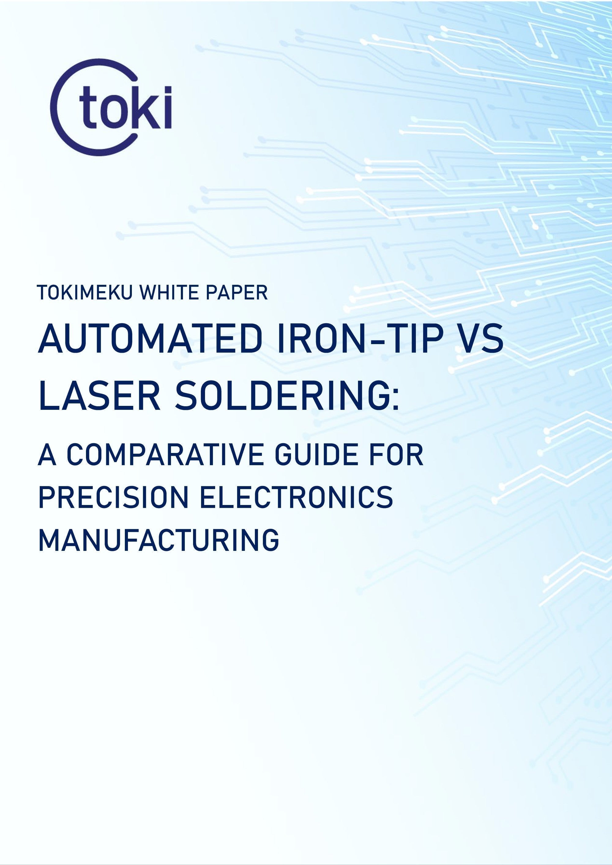 Automated Iron-Tip vs. Laser Soldering: A Comparative Guide for Precision Electronics Manufacturing