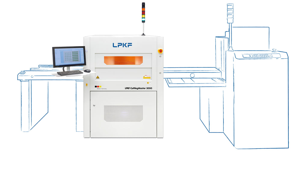 LPKF CuttingMaster 3000 Series - Laser PCB Depaneling (Nano/Pico-Second Laser)