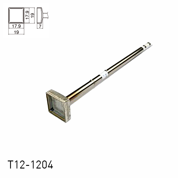 Hakko T12-1204 Quad Soldering Iron Tips for soldering station FM202, FM203, FM204, FM206, FM950, FX951, FX952 and soldering iron FM2027, FM2028