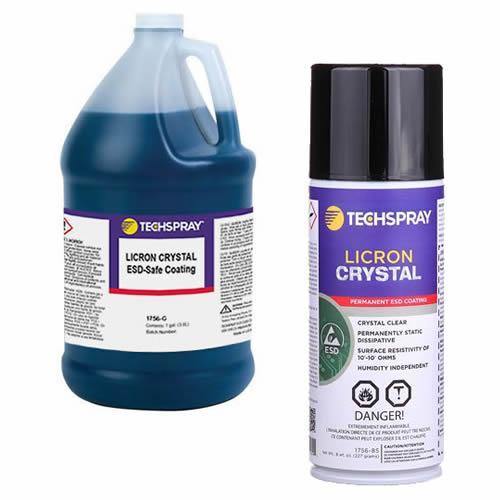 Techspray Licron Crystal ESD-Safe Coating 1756 series: 1756-8S and 1756-G