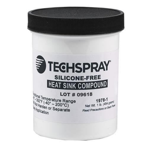 Techspray Silicone-Free Heat Sink Compound 1 pound jar, 12 jars / case