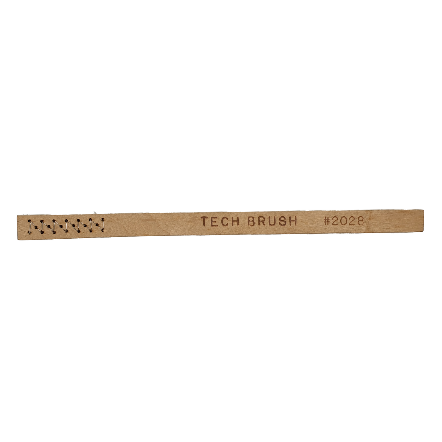 Techspray 2028-1 wooden general cleaning brush ESD safe antistatic to clean and coat printed circuit boards