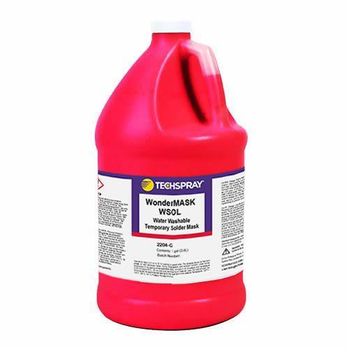 Techspray Wondermask Wsol Washable Solder Mask (1 Gallon)