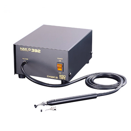 Hakko 392-6 Pick-Up Tool Vacuum Suction Pick-Up Tool