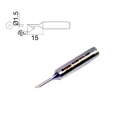Hakko 900M-T-1.5CF Soldering Iron Tips for for soldering station 928, 937, 701, 702B, 936, 933/934 and handpieces 900M(ESD), 907 and 933