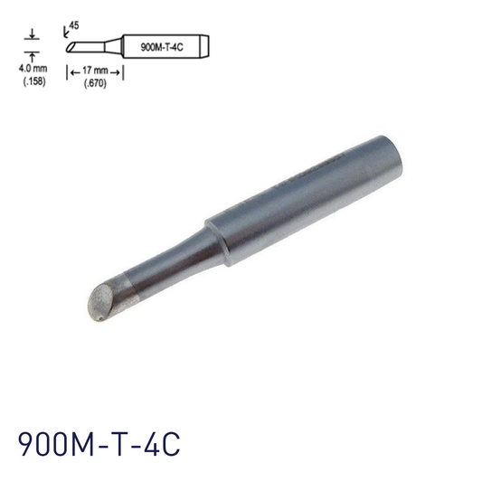 Hakko 900M-T-4C Soldering Iron Tips for for soldering station 928, 937, 701, 702B, 936, 933/934 and handpieces 900M(ESD), 907 and 933