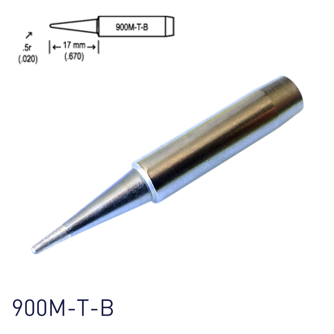 Hakko 900M-T-B Soldering Iron Tips for soldering station 928, 937, 701, 702B, 936, 933/934 and handpieces 900M(ESD), 907 and 933