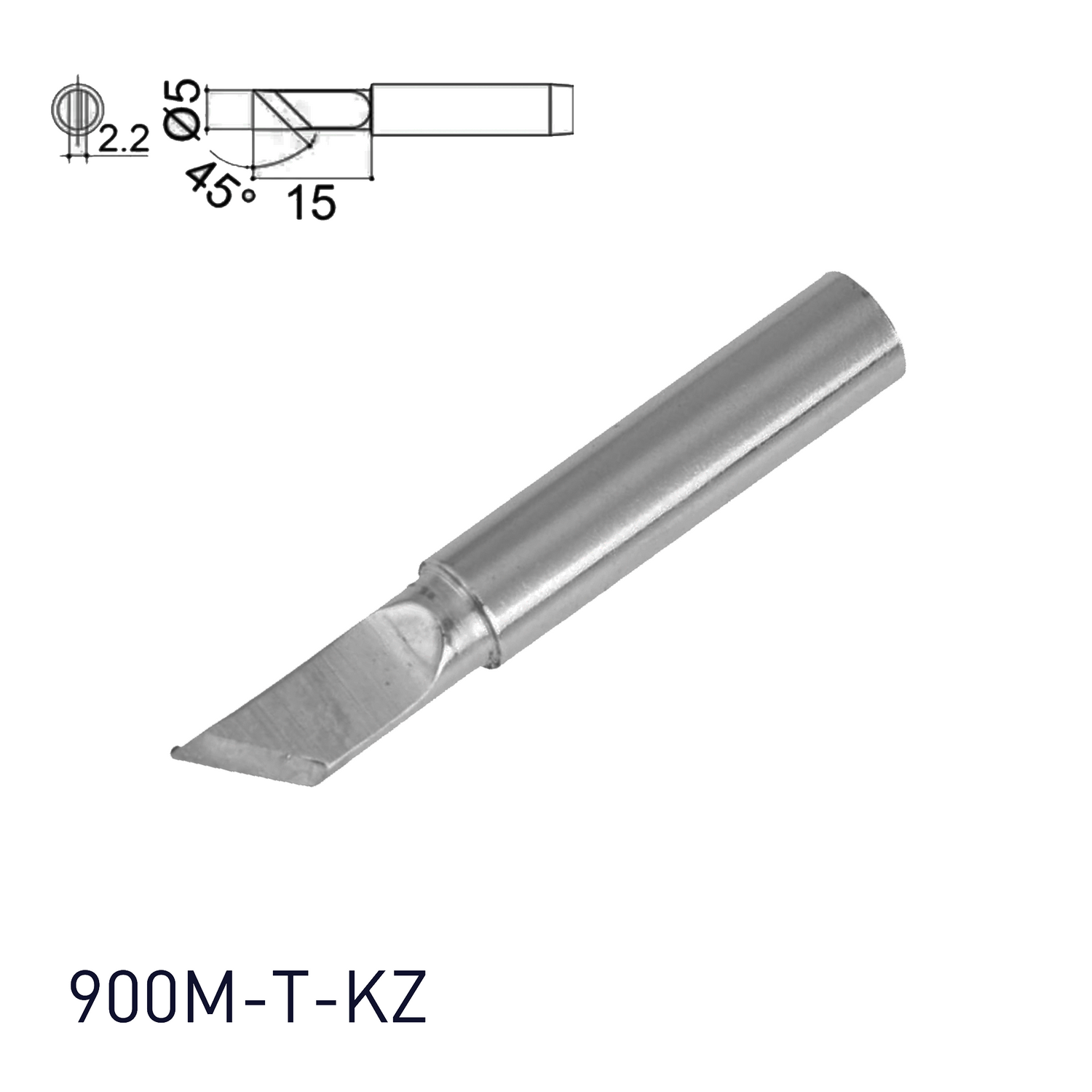 Hakko 900M-T-KZ Soldering Iron Tips for soldering station 928, 937, 701, 702B, 936, 933/934 and handpieces 900M(ESD), 907, 933907, 933ucts Pte Ltd