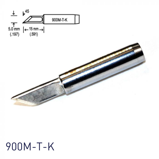Hakko 900M-T-K Soldering Iron Tips for soldering station 928, 937, 701, 702B, 936, 933/934 and handpieces 900M(ESD), 907, 933