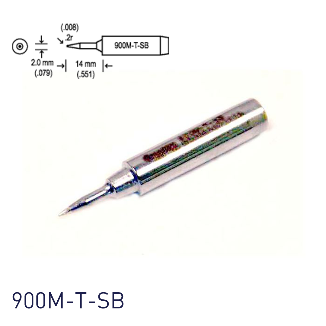 Hakko 900M-T-SB Soldering Iron Tips for soldering station 928, 937, 701, 702B, 936, 933/934 and handpieces 900M(ESD), 907, 933