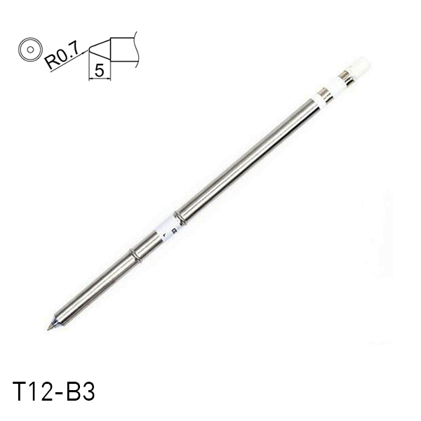 Hakko T12-B3 Soldering Iron Tips for soldering station FM202, FM203, FM204, FM206, FM950, FX951, FX952 and soldering iron FM2027, FM2028