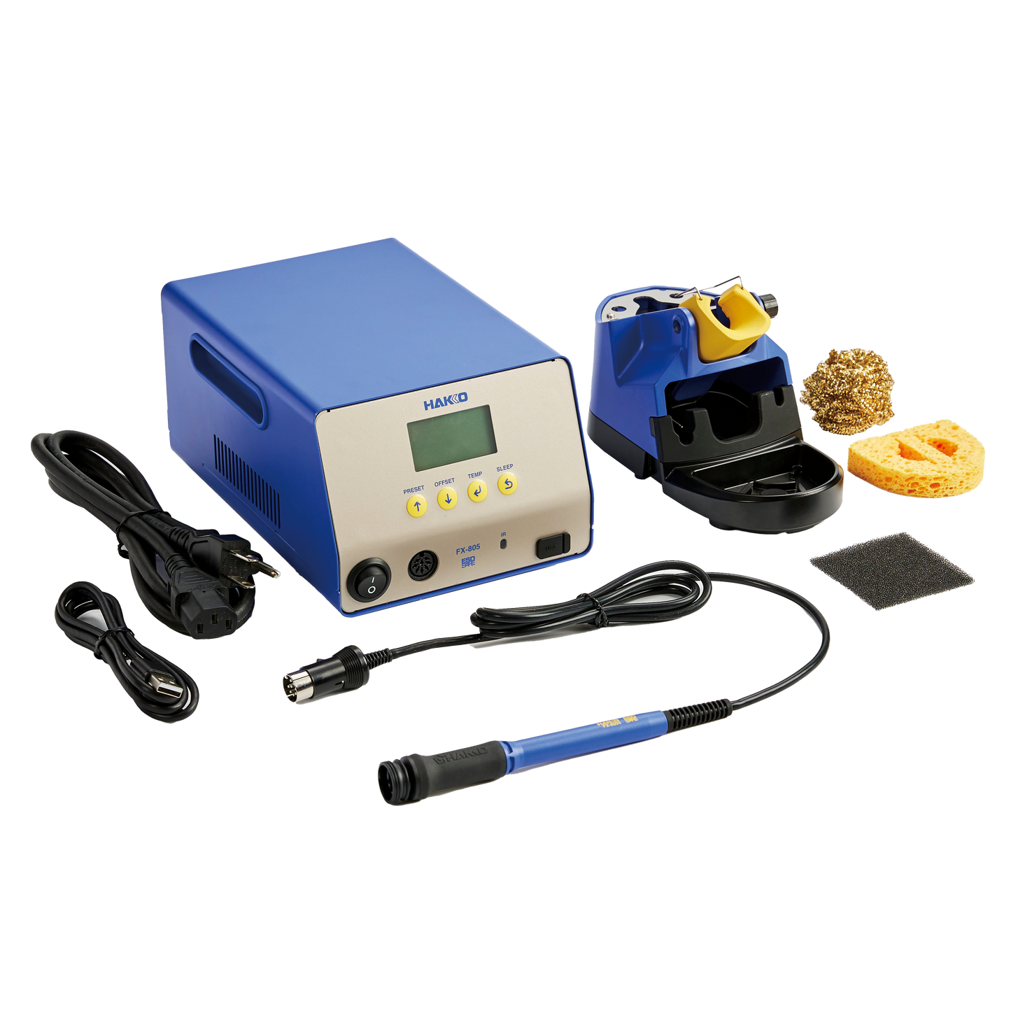 Hakko FX805 soldering station 400W soldering iron for manual or hand through-hole soldering