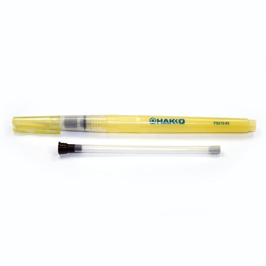 Hakko flux container pen FX210 to hold 4ml flux during soldering including brush tip and cap