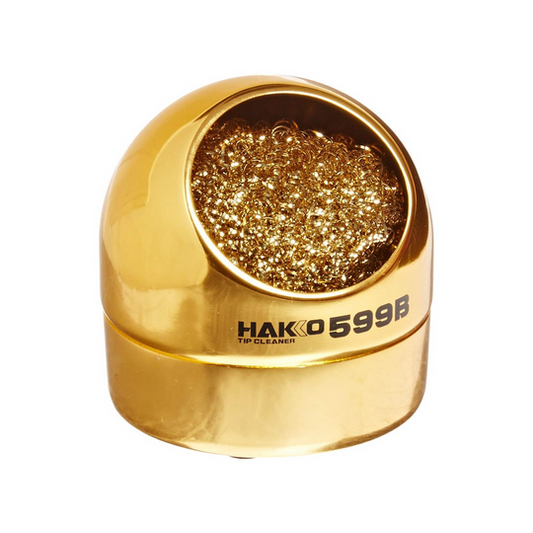 Hakko 599B-02 soldering iron tip cleaner with brass wire