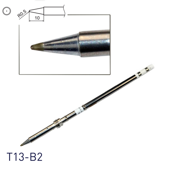 Hakko Soldering Iron Replacement Tip T13 - for FM2026 N2 soldering iron in ball-point shape