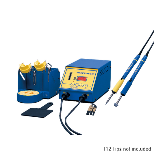 Hakko FX952  2-port Soldering Station dual port T12 soldering iron tip not included