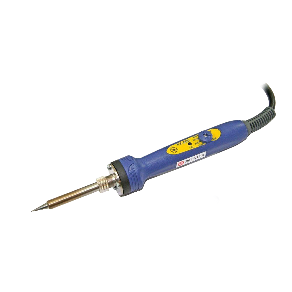 Hakko FX600 50W soldering iron. Voted best temperature adjustable soldering iron for beginners