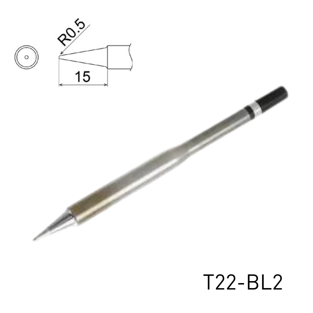 Hakko soldering iron tip T22-BL2