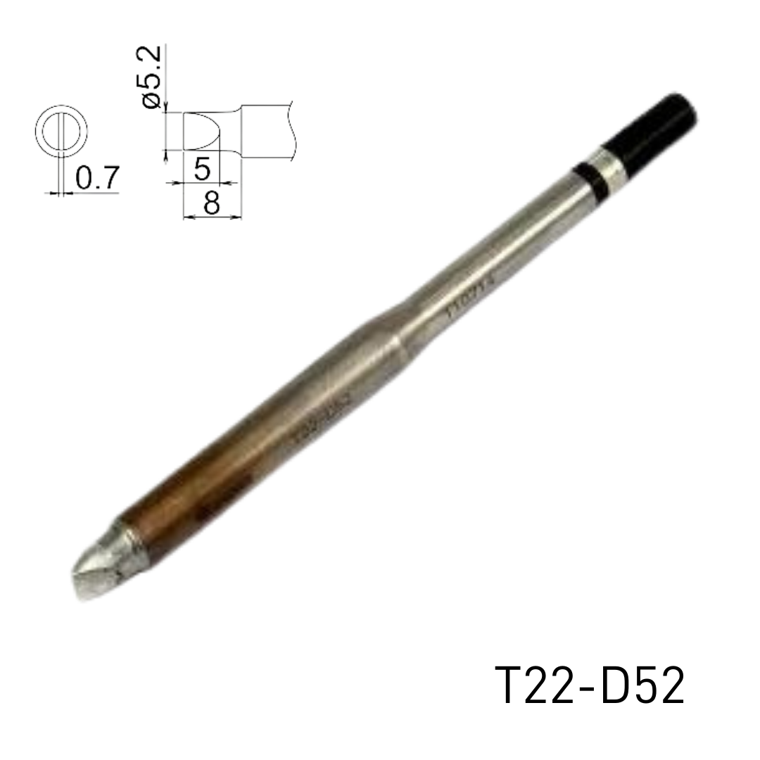 Hakko soldering iron tip T22-D52