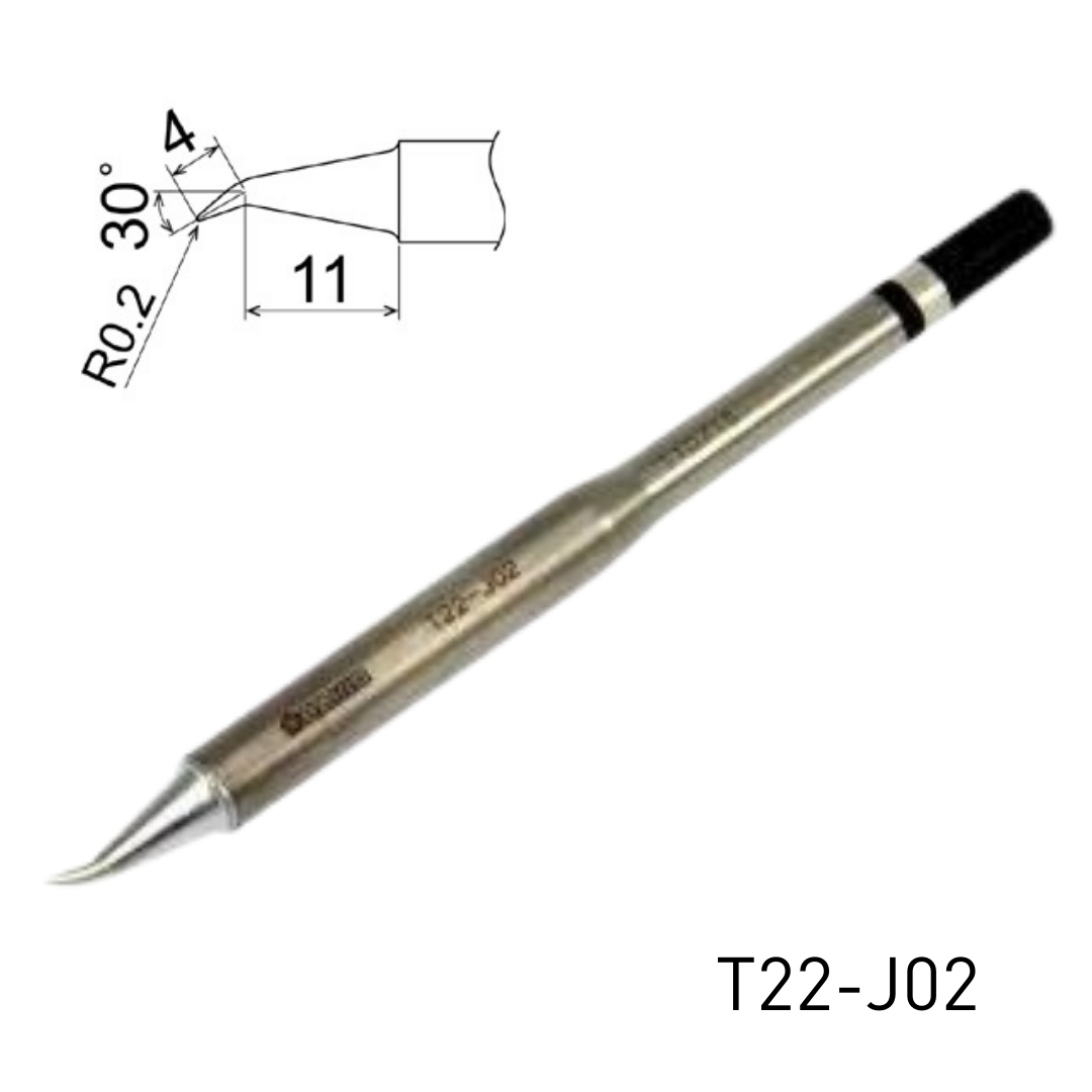 Hakko soldering iron tip T22-J02