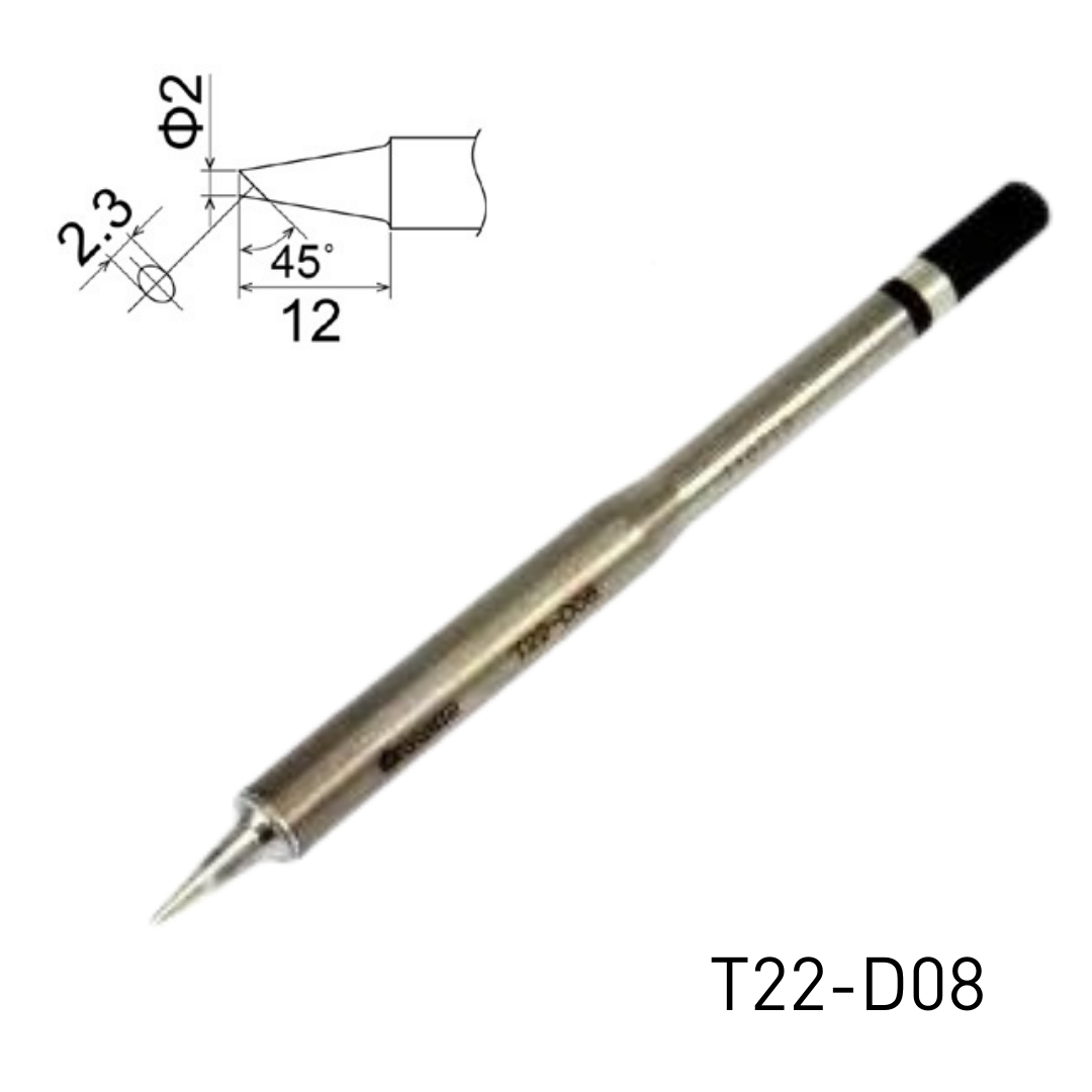 Hakko soldering iron tip T22-B08