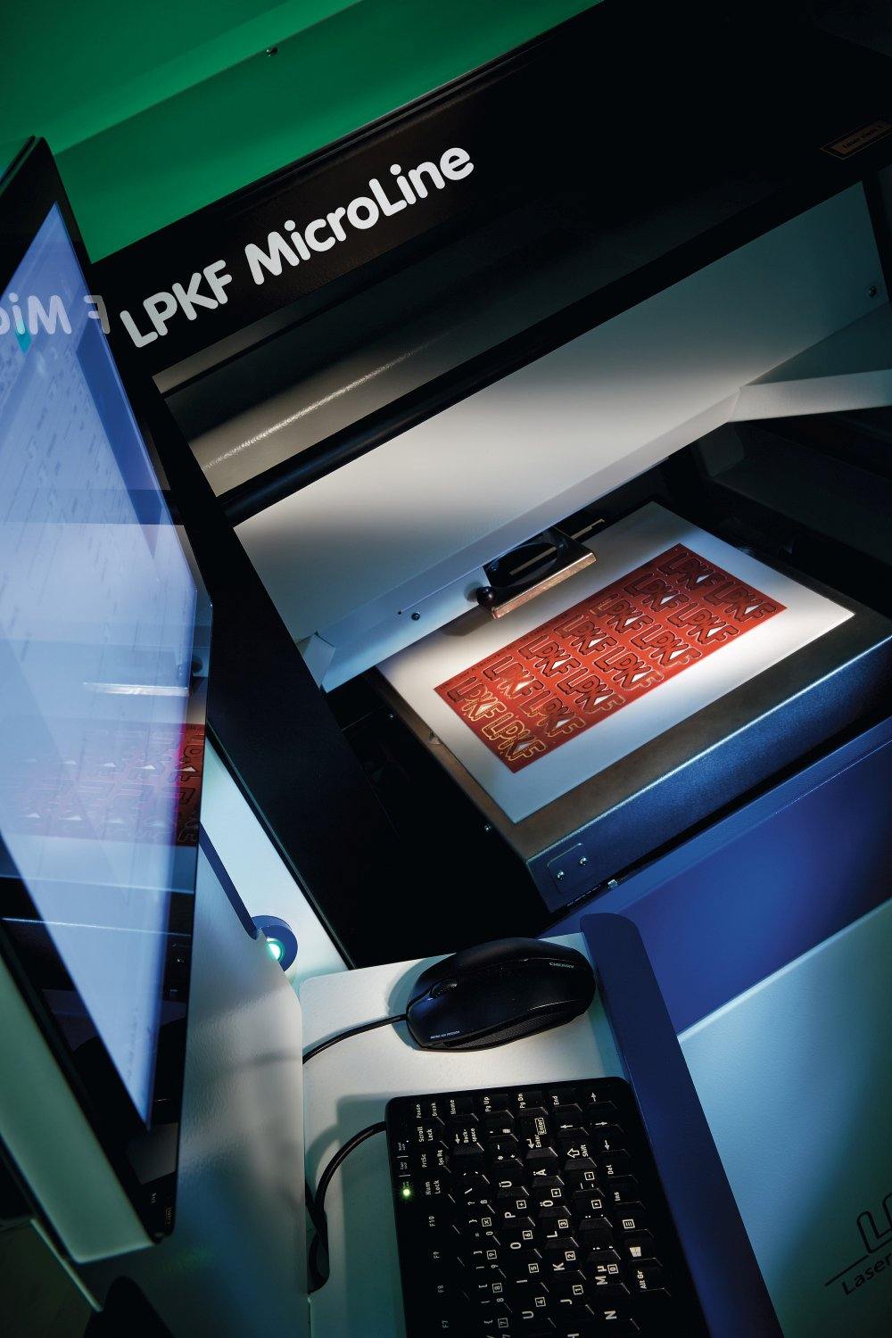 LPKF MicroLine 2000 Systems - configurating mode