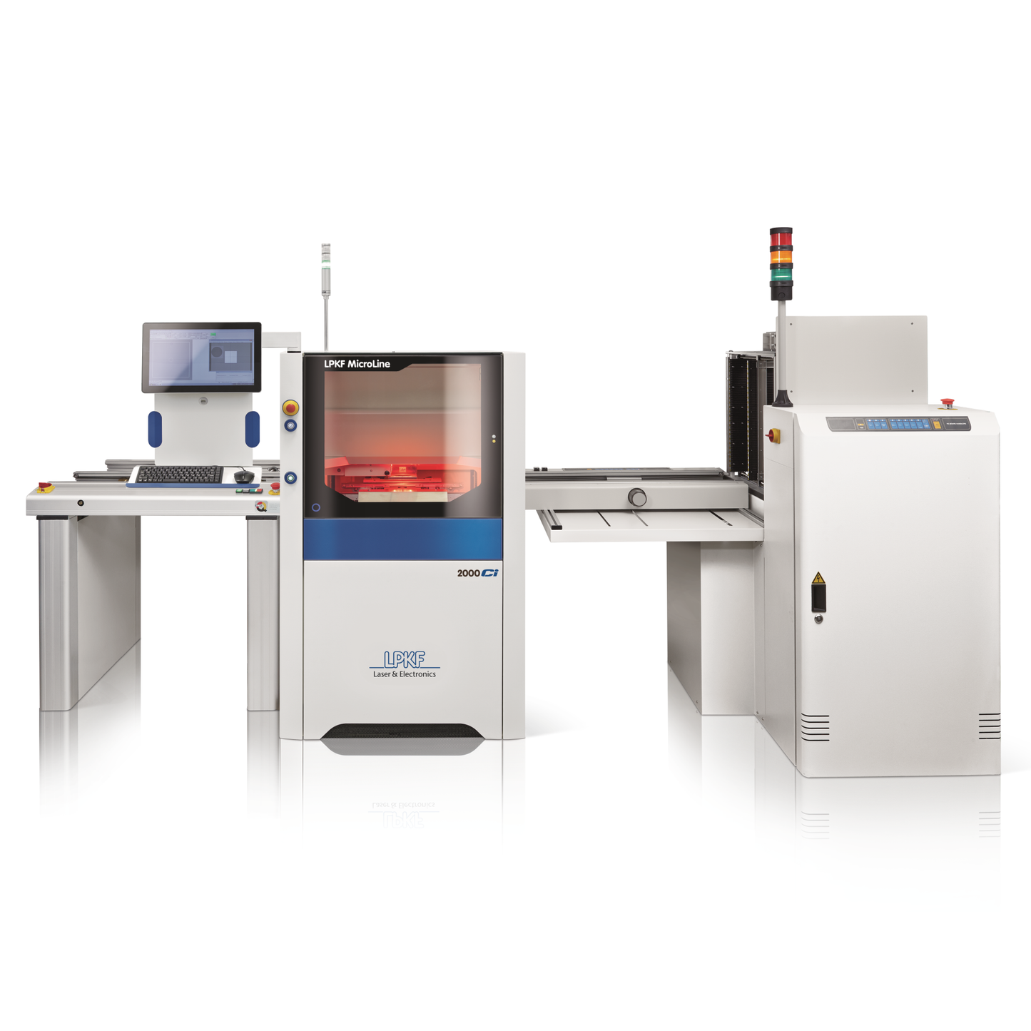 LPKF microline 2000 system pcb laser depaneling solution system compact and cost efficient uv laser