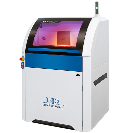 LPKF PRotoLaser U4 uv laser depaneling pcb prototyping machine cutting plastic welding solution