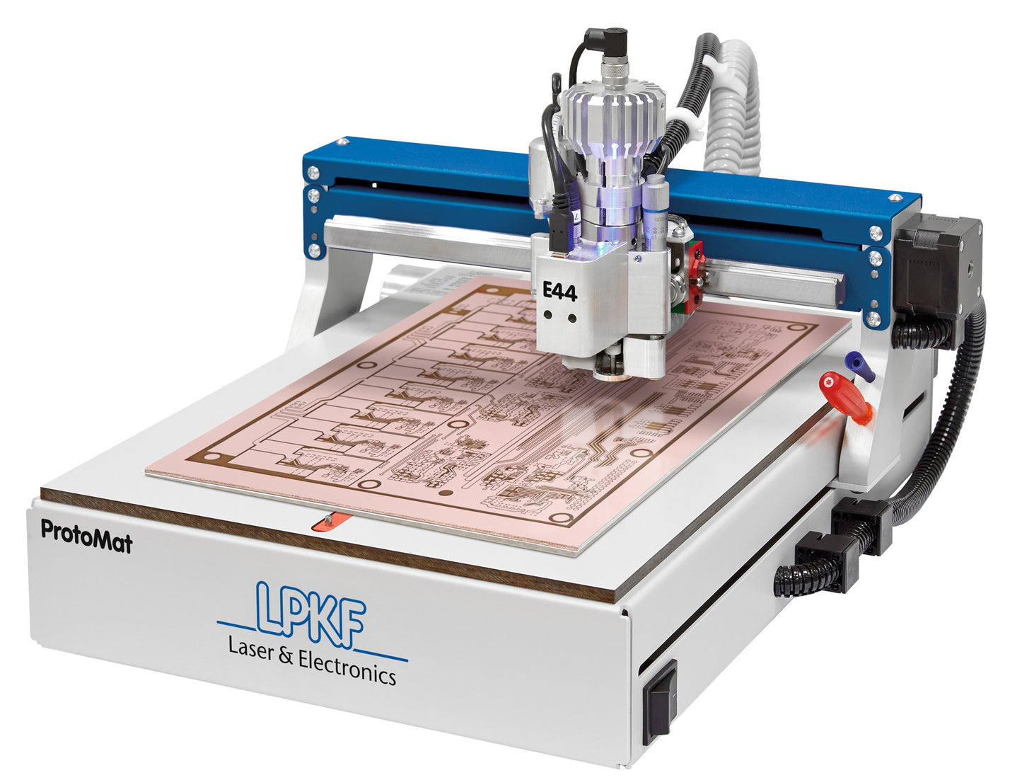 LPKF Protomat E44 PCB Prototyping Machine - Single and double sided printed circuit boards, ideal for research and training