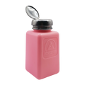 MEA pink color solvent dispenser bottle IPA esd safe 177ml