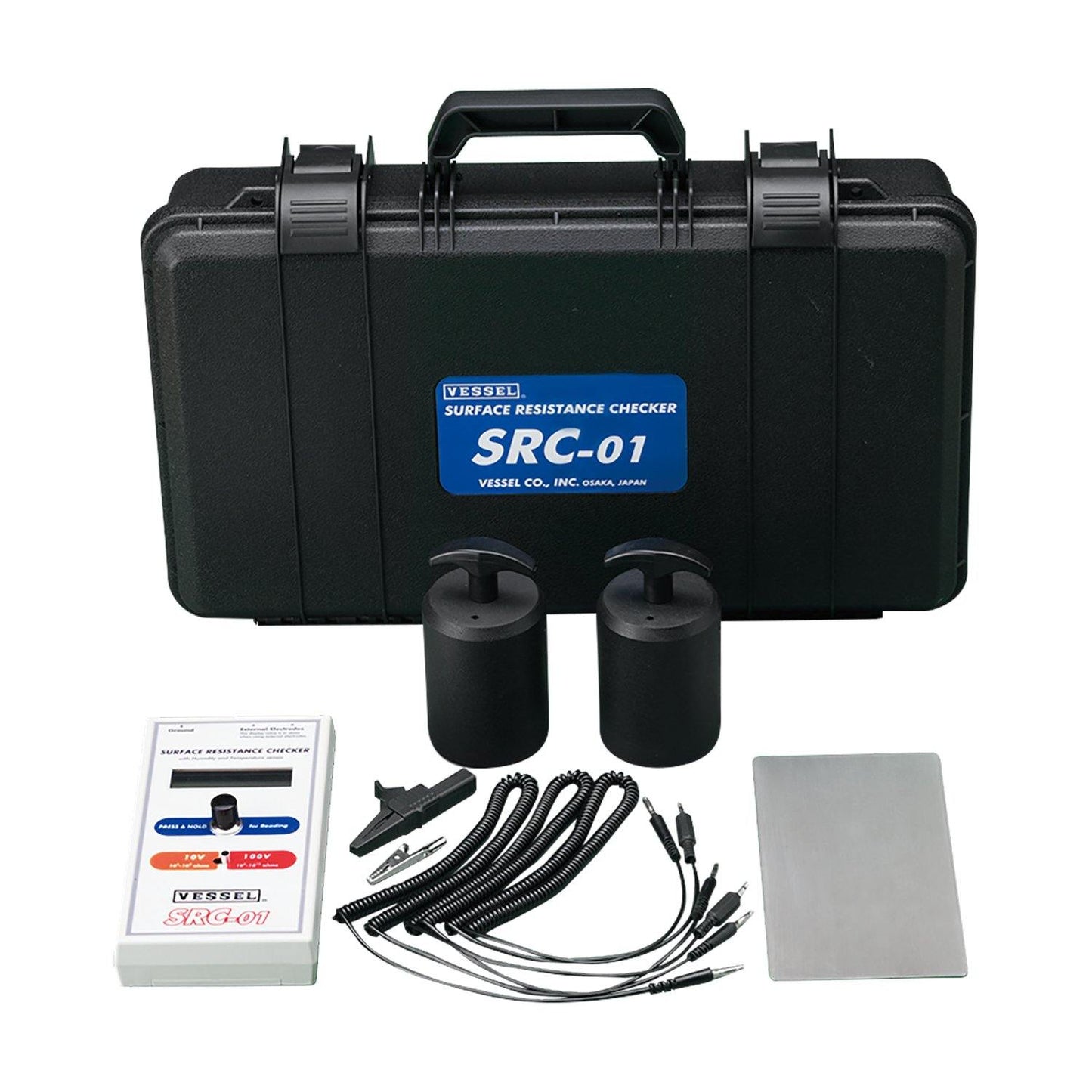 Vessel SRC-01 Surface Resistance Checker - full kit