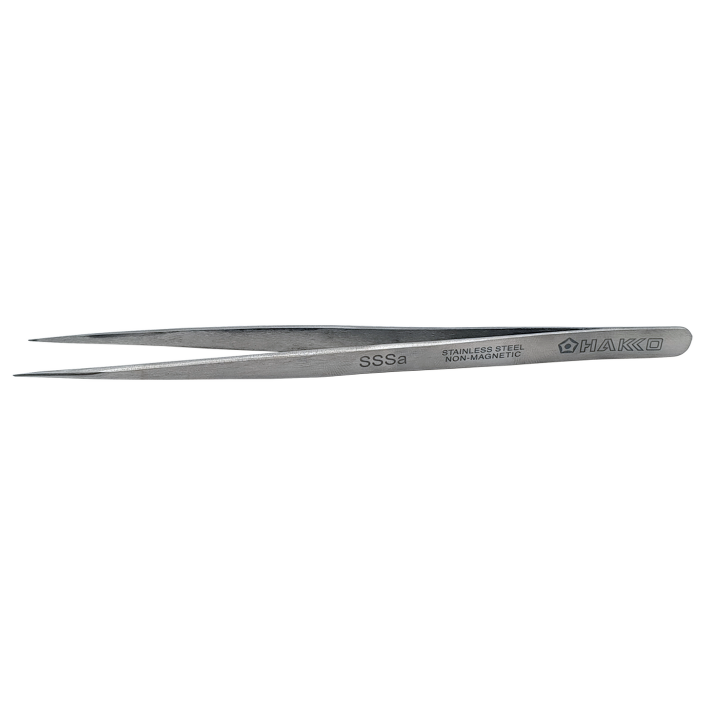 Hakko SSSA fine tip stainless steel antimagnetic antistatic tweezers