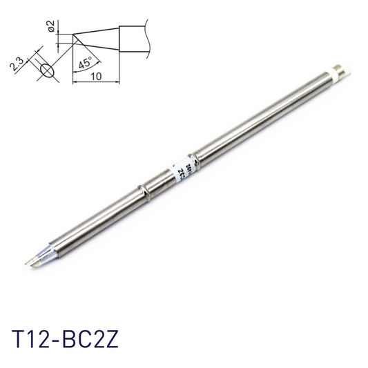 Hakko T12-BC2Z Soldering Iron Tips for soldering station FM202, FM203, FM204, FM206, FM950, FX951, FX952 and soldering iron FM2027, FM2028