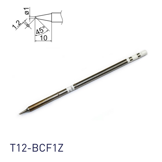 Hakko T12-BCF1Z Soldering Iron Tips for soldering station FM202, FM203, FM204, FM206, FM950, FX951, FX952 and soldering iron FM2027, FM2028