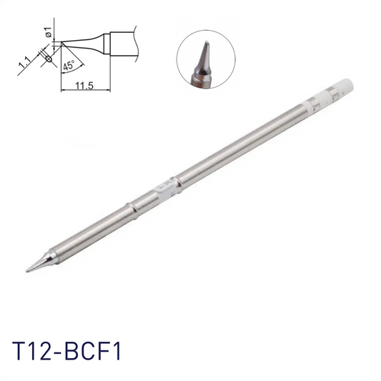 Hakko T12-BCF1 Soldering Iron Tips for soldering station FM202, FM203, FM204, FM206, FM950, FX951, FX952 and soldering iron FM2027, FM2028
