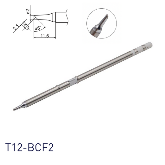 Hakko T12-BCF2 Soldering Iron Tips for soldering station FM202, FM203, FM204, FM206, FM950, FX951, FX952 and soldering iron FM2027, FM2028