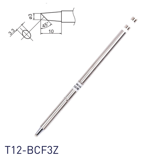 Hakko T12-BCF3Z Soldering Iron Tips for soldering station FM202, FM203, FM204, FM206, FM950, FX951, FX952 and soldering iron FM2027, FM2028