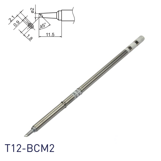 Hakko T12-BCM2 Soldering Iron Tips for soldering station FM202, FM203, FM204, FM206, FM950, FX951, FX952 and soldering iron FM2027, FM2028