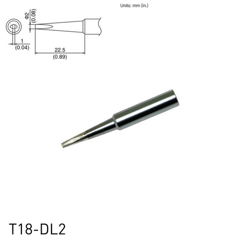 T18-DL2 Chisel Tip